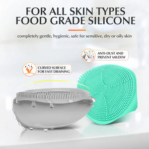MFC1 Facial Brush with Ultra Hygienic Soft Silicone