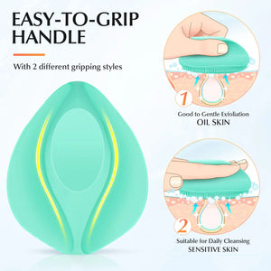 MFC1 Facial Brush with Ultra Hygienic Soft Silicone