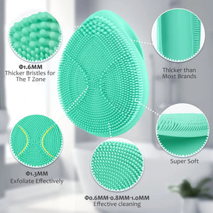 MFC1 Facial Brush with Ultra Hygienic Soft Silicone