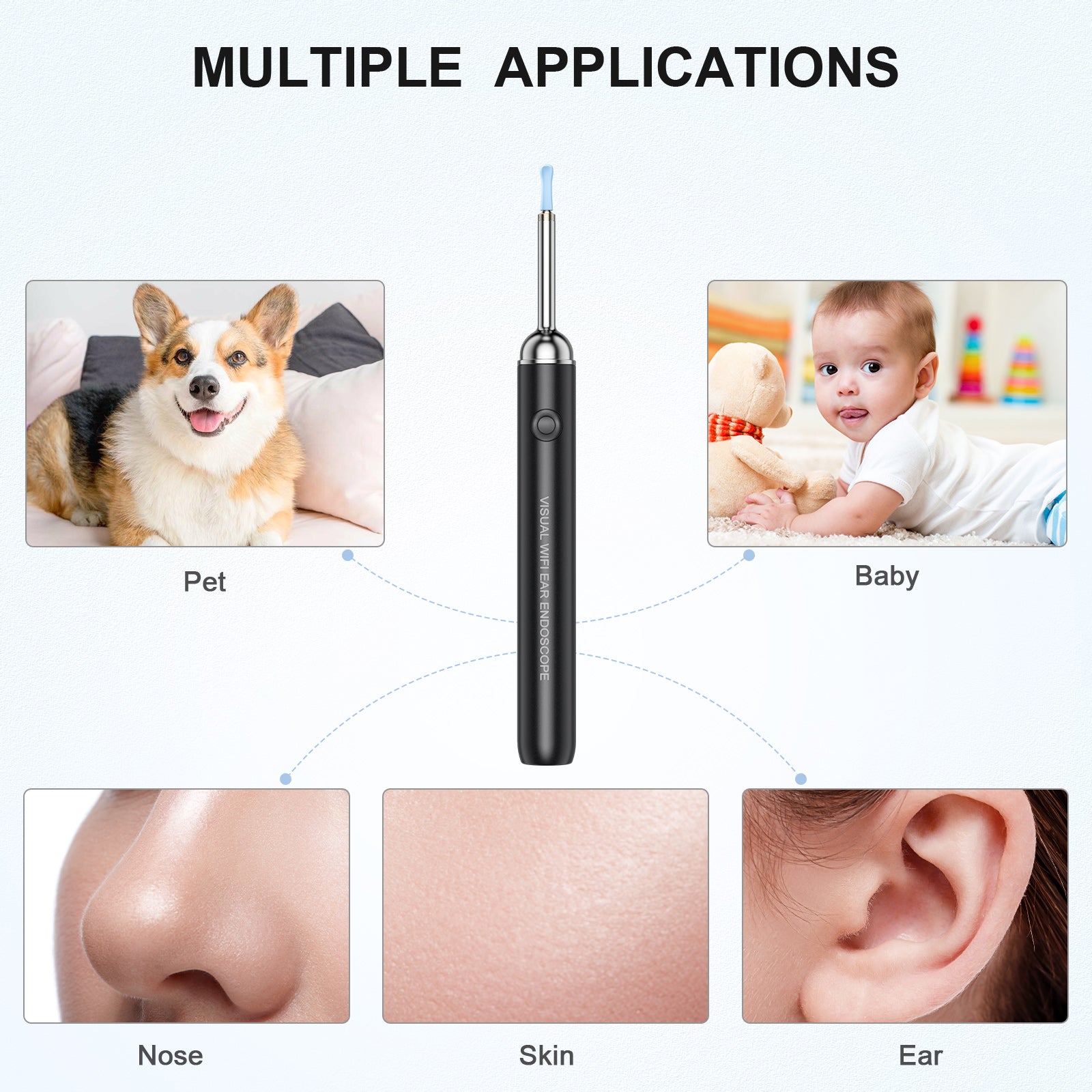 ERC1 Wireless Ear Wax Removal Kit 1080P