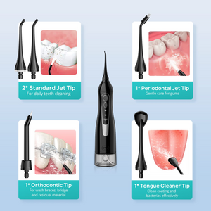 F5020E Water Dental Flosser 300ML for Teeth Cleaning